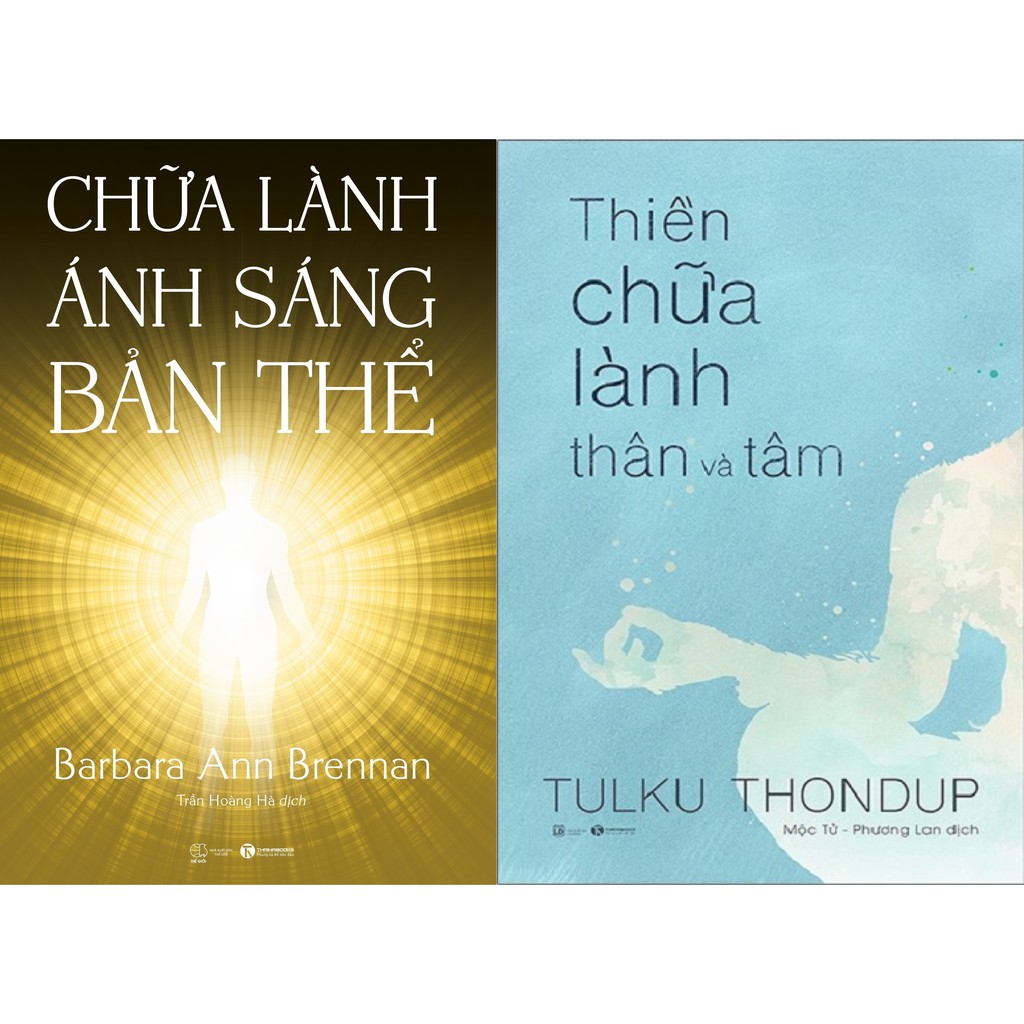 nguyetlinhbook Combo Sách: Chữa Lành Ánh Sáng Bản Thể + Thiền Chữa Lành Thân Và Tâm.