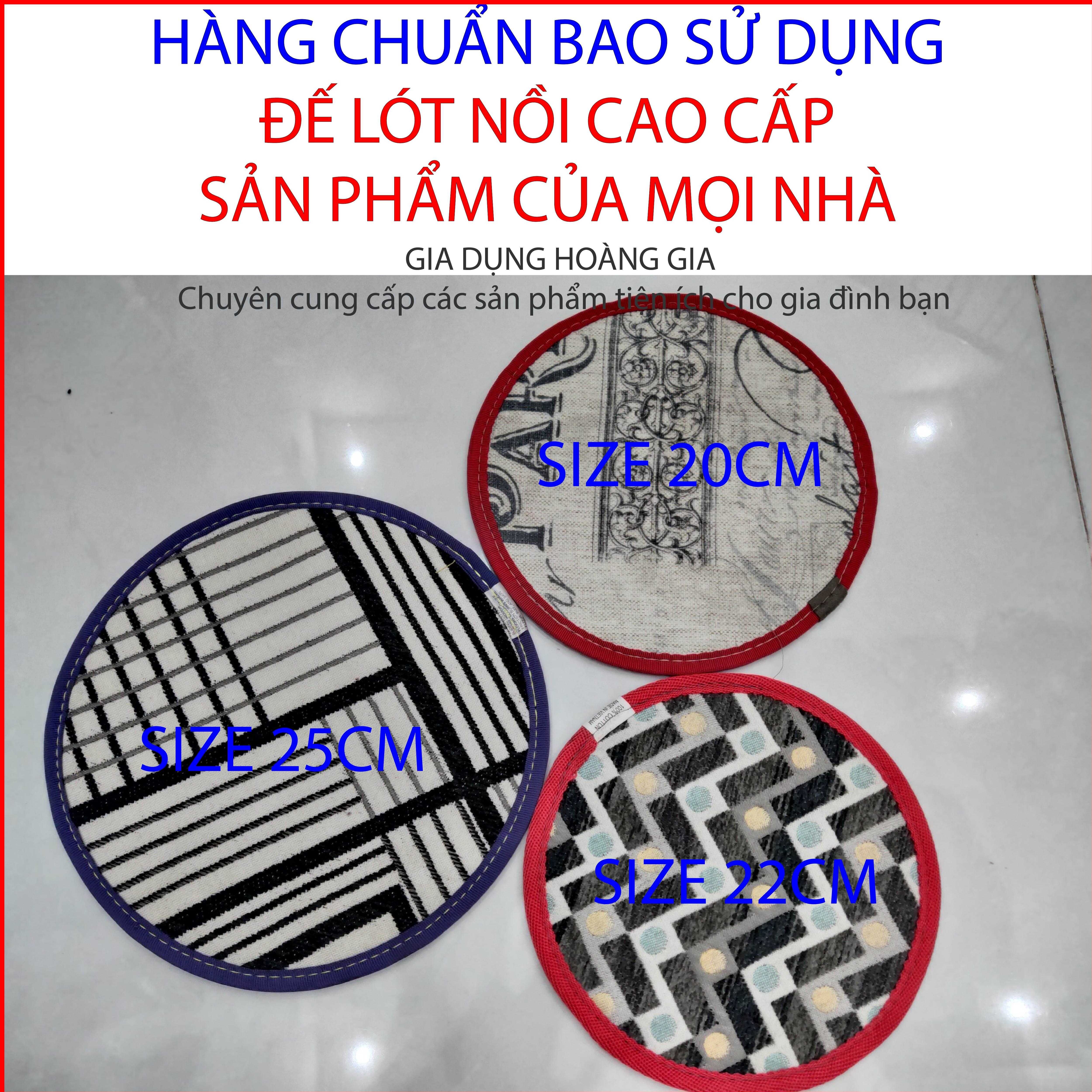 Lót nồi các loại, đế lót nồi, tấm lót nồi, lót nồi cơm size 20cm-hoang gia smart household appliances