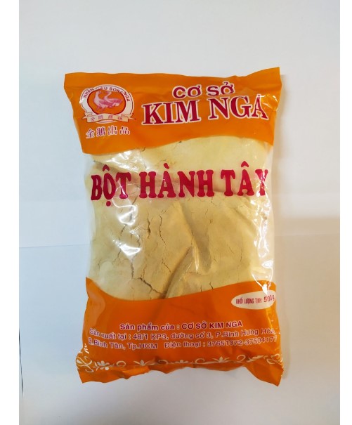 Bột Hành Đặc Biệt 500gr/ Onion Powder Ground/ Bột Củ Hành Tây Nguyên Chất - KN