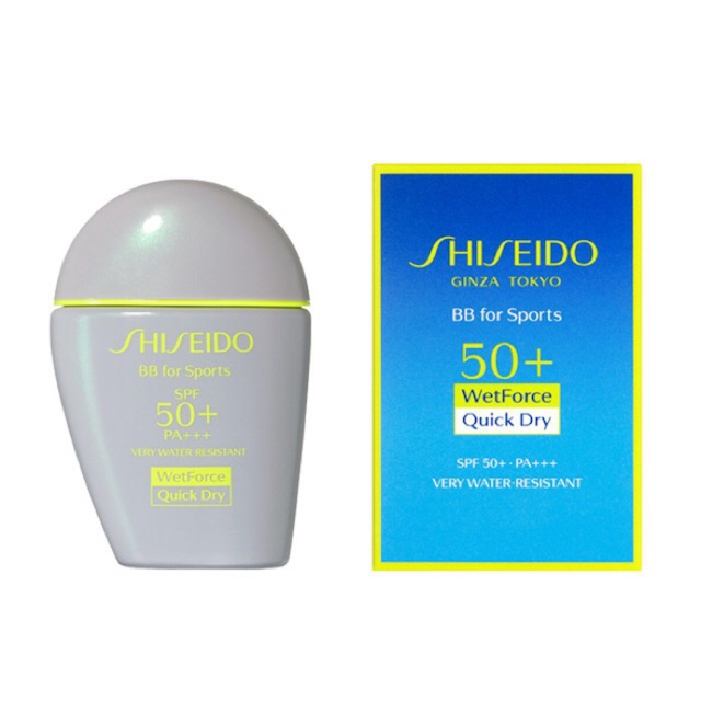 CHÍNH HÃNG Kem nền BB chống nắng Shiseido Sports BB SPF 50+ Sunscreen 30ml