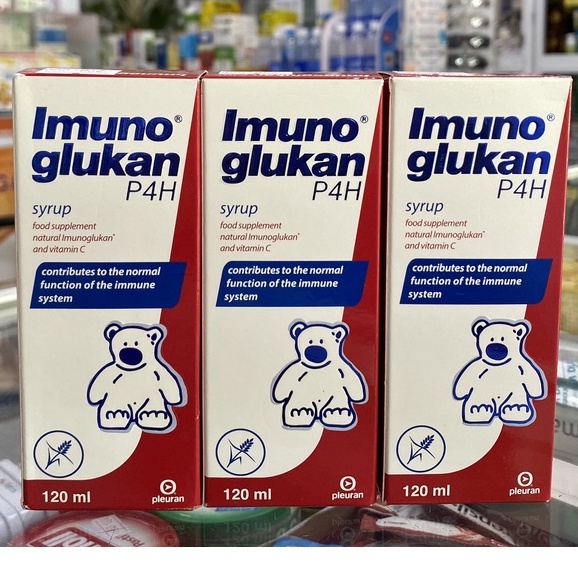 Siro tăng sức đề kháng imunoglukan p4h pleuran 120ml imuno glukan
