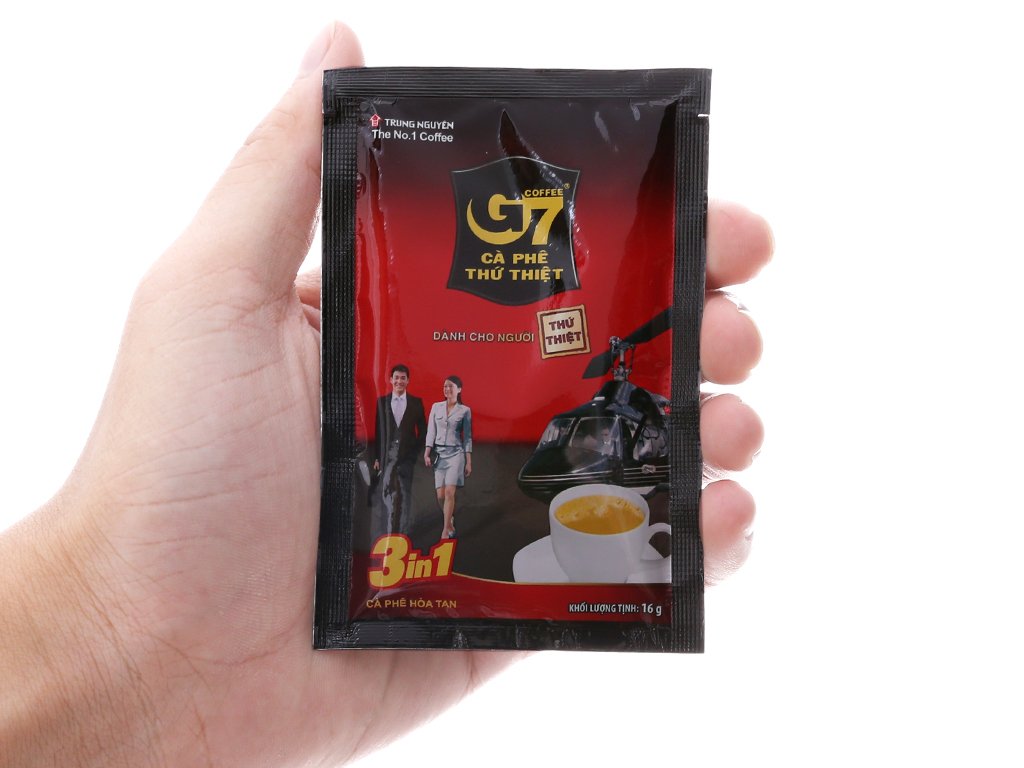 Gói cà phê trung nguyên g7 3 in 1 - b006