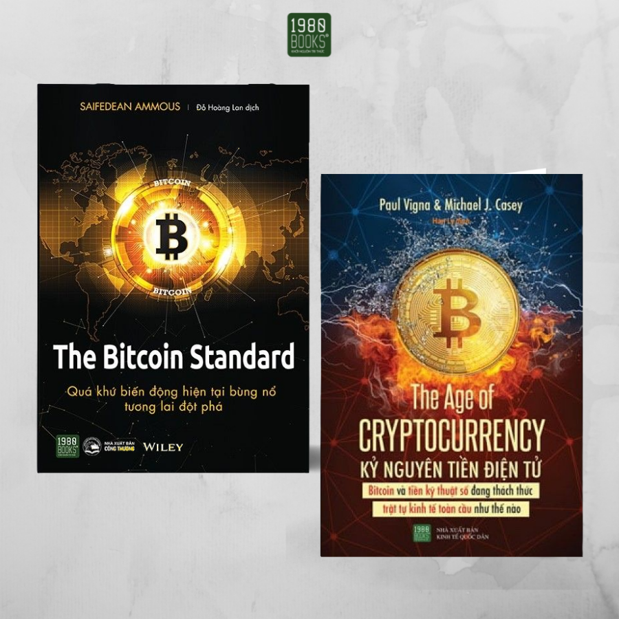 Combo 2 cuốn Kỷ nguyên tiền điện tử + The Bitcoin Standard