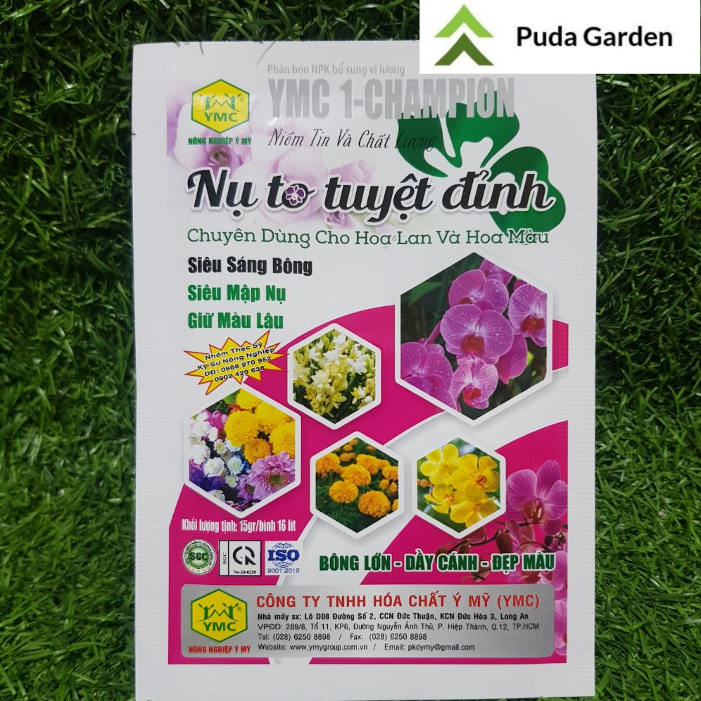 Phân bón Kích Thích Nụ To 15gr Chuyên dùng cho Hoa Lan và Hoa màu