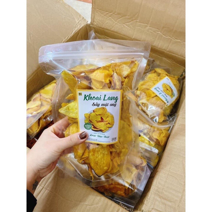 Khoai lang sấy mật ong đà lạt 27k/ 1 gói 250g