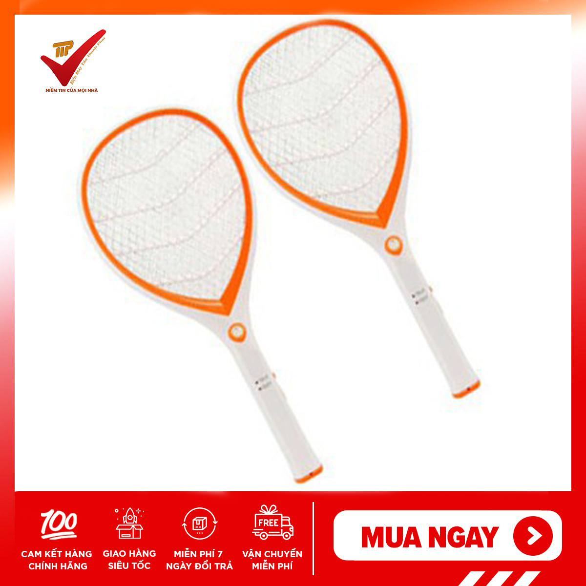 [HÀNG XỊN - BH 12 THÁNG] Vợt muỗi Thái Lan cao cấp Yage 5615