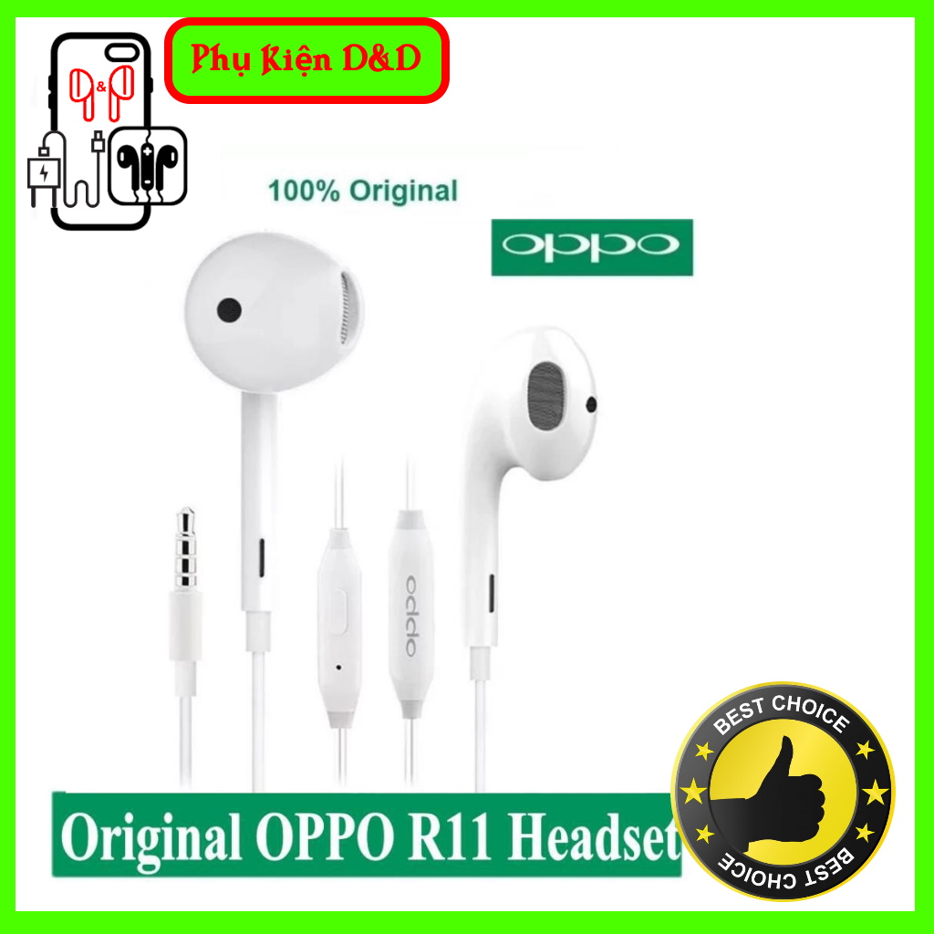 Tai nghe OPPO chính hãng dùng cho tất cả điện thoại OPPO