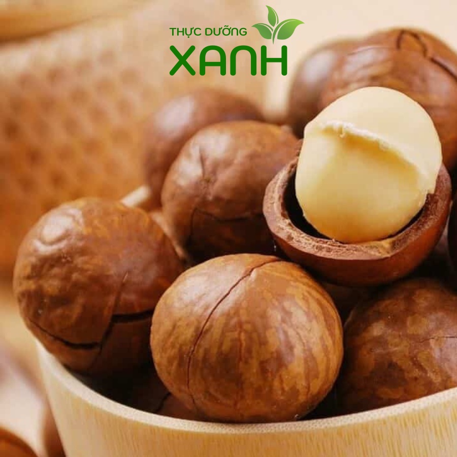 500gr hạt macca sấy chín nứt vỏ hạt mắc ca vỏ sạch đắk lắk làm sữa hạt & ăn kiêng - thực dưỡng xanh