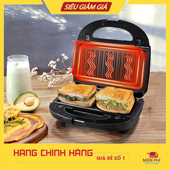 [CHÍNH HÃNG] Máy nướng bánh mỳ sandwich HAEGER