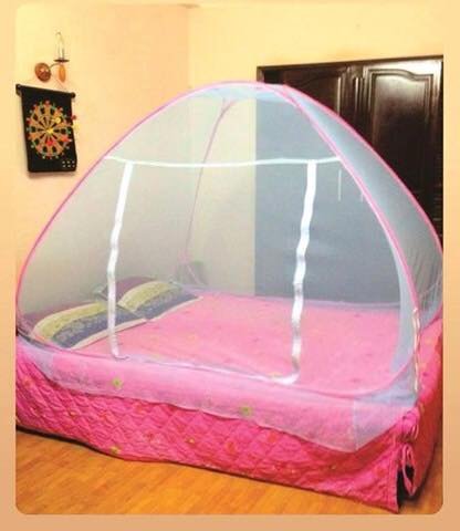 Màn bung tự chụp không đáy cao cấp dệt may chống muỗi hiệu quả - họa tiết đẹp