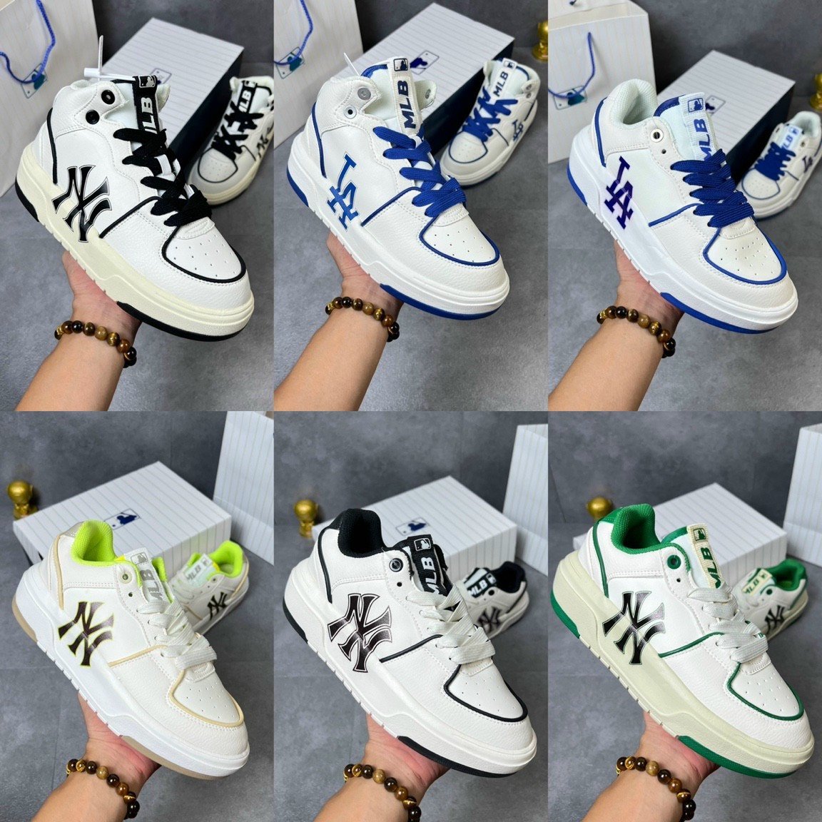 Giày mlb nam nữ, giày sneaker mlb chunky liner phiên bản 2022 siêu hot hàng xịn sò đủ size nam nữ full box