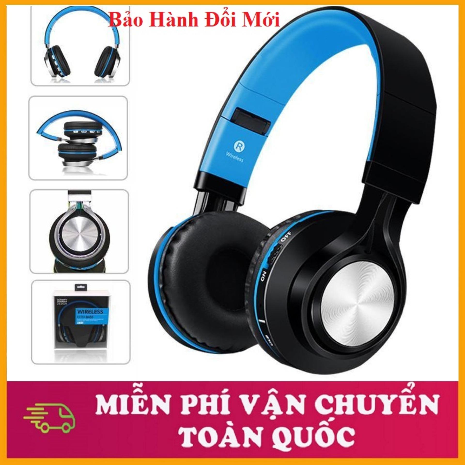 Headphone Có Mic, Tai Nghe Bluetooth Điện Thoại - Máy Tính Bảng, Tai Nghe Chụp Tai Headphone Kèm Mic GD-FE012, Tai nghe nhạc bluetooth hàng cao cấp