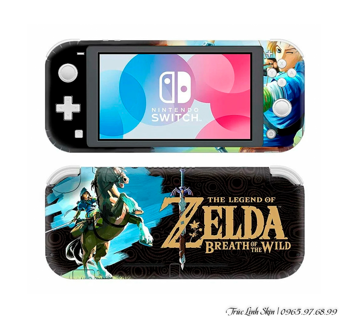 skin decal dán Nintendo Switch Lite Trúc Linh Skin