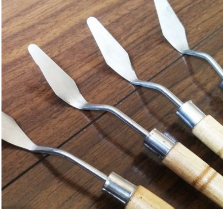 Bay vẽ Bay lấy màu painting knife palette knife