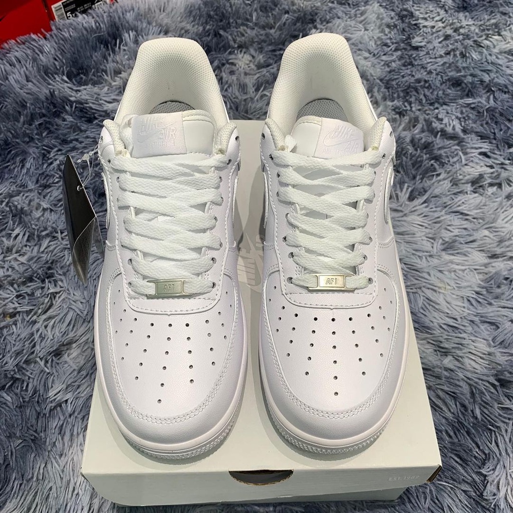 Giày sneaker af1 nam nữ tăng chiều cao dễ phối đồ phù hợp với mọi phong cách đế tăng chiều cao 5cm, giày thể thao nam, giày thể thao nữ giày sneaker nam giày sneaker nữ, giày af1 trắng