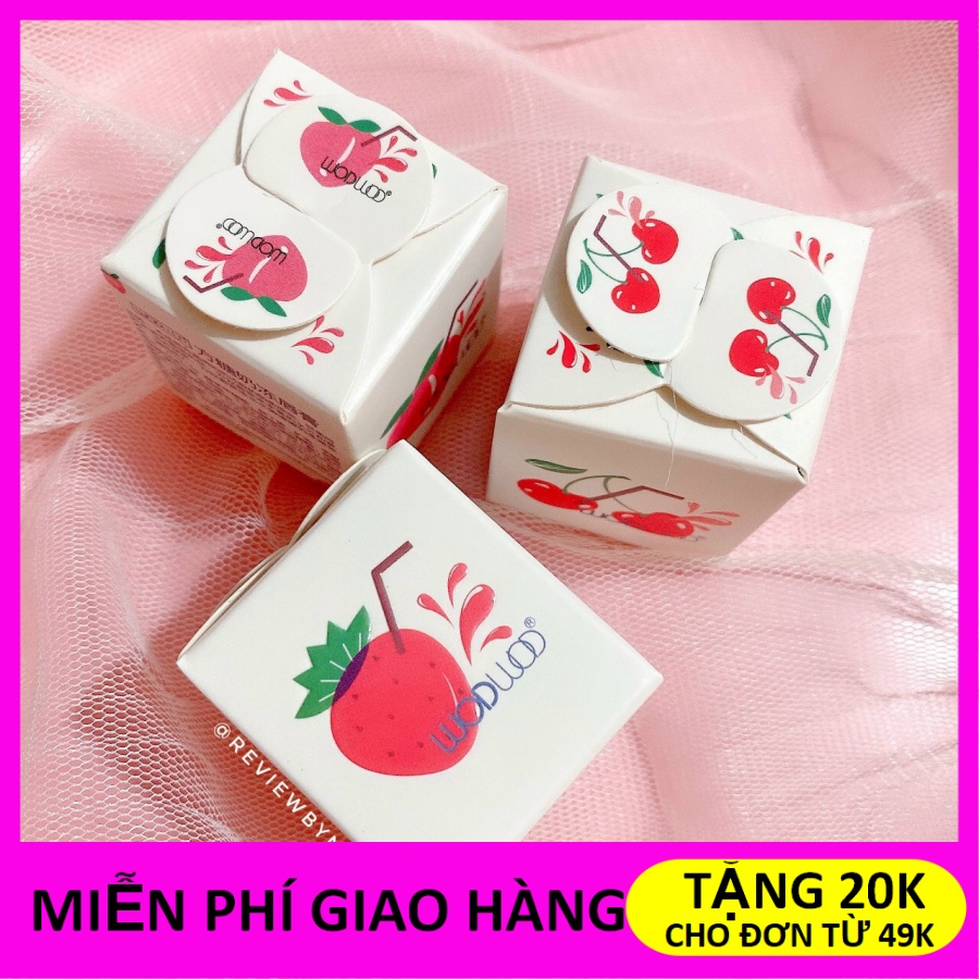 Son dưỡng môi trái cây wodwod siêu mềm môi