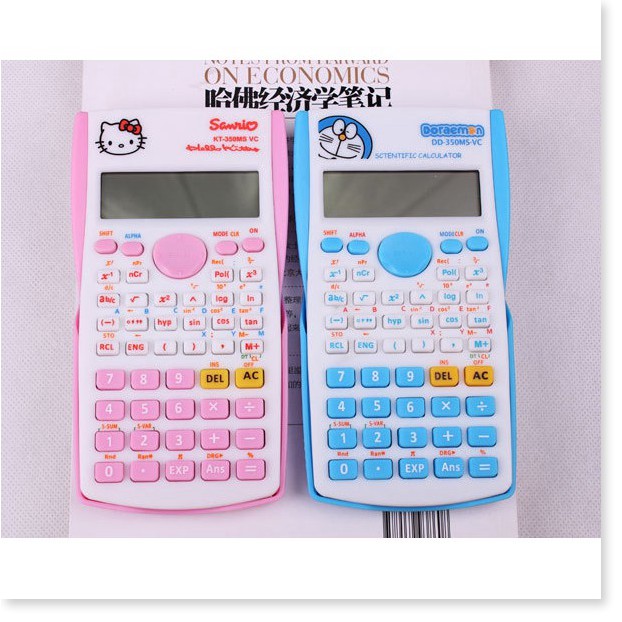 Máy tính FX Hello Kitty và Doraemon