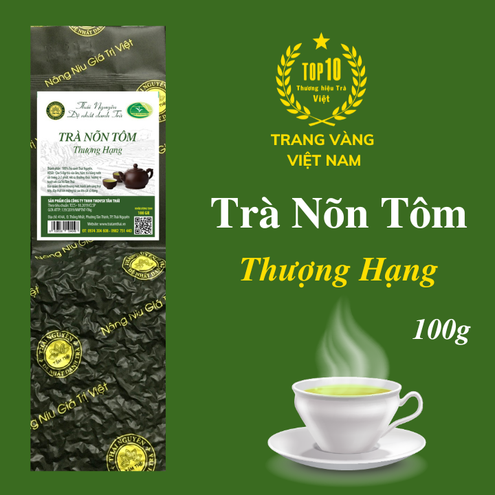 Trà Nõn Tôm Thái Nguyên Thượng Hạng 100g Trà Tâm Thái Trà Nõn Tôm Thanh Tâm Trà Nõn Tôm Tân Cương Chè xanh Thái Nguyên 100g