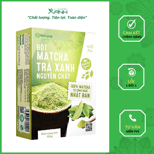 Matcha trà xanh behena - liên kết xanh