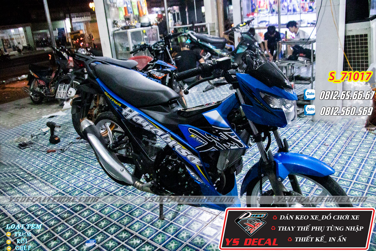 Tem rời Sattia,Raider xanh GP