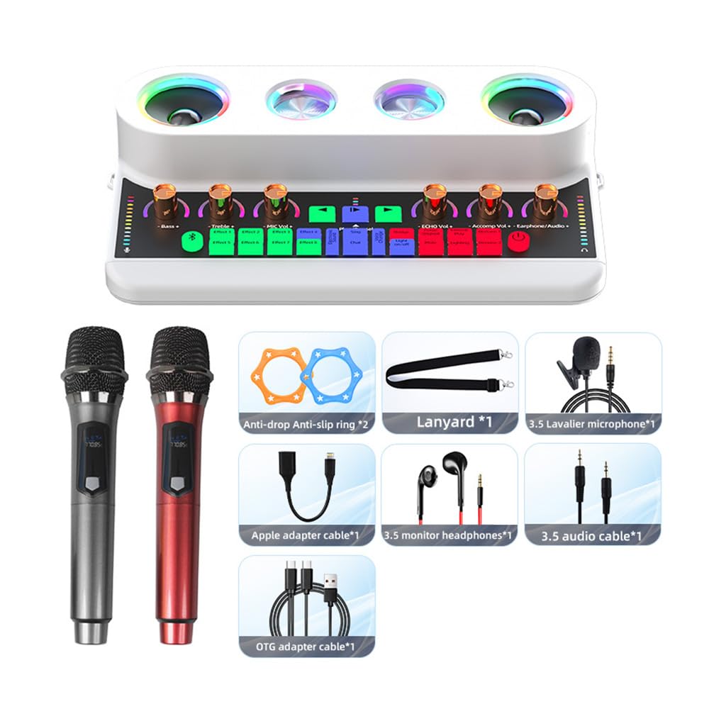 It Smart - Bộ Karaoke Cooker Card âm thanh Bluetooth Máy AIO di động DSP Noise