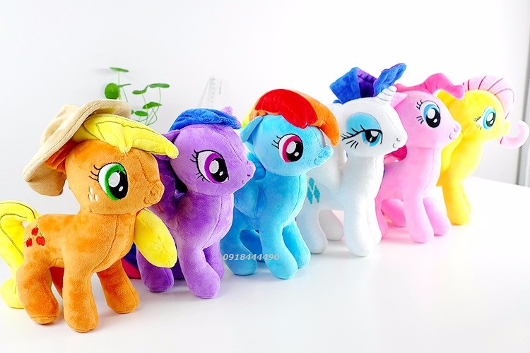 Ngựa Pony bằng bông cao 37cm
