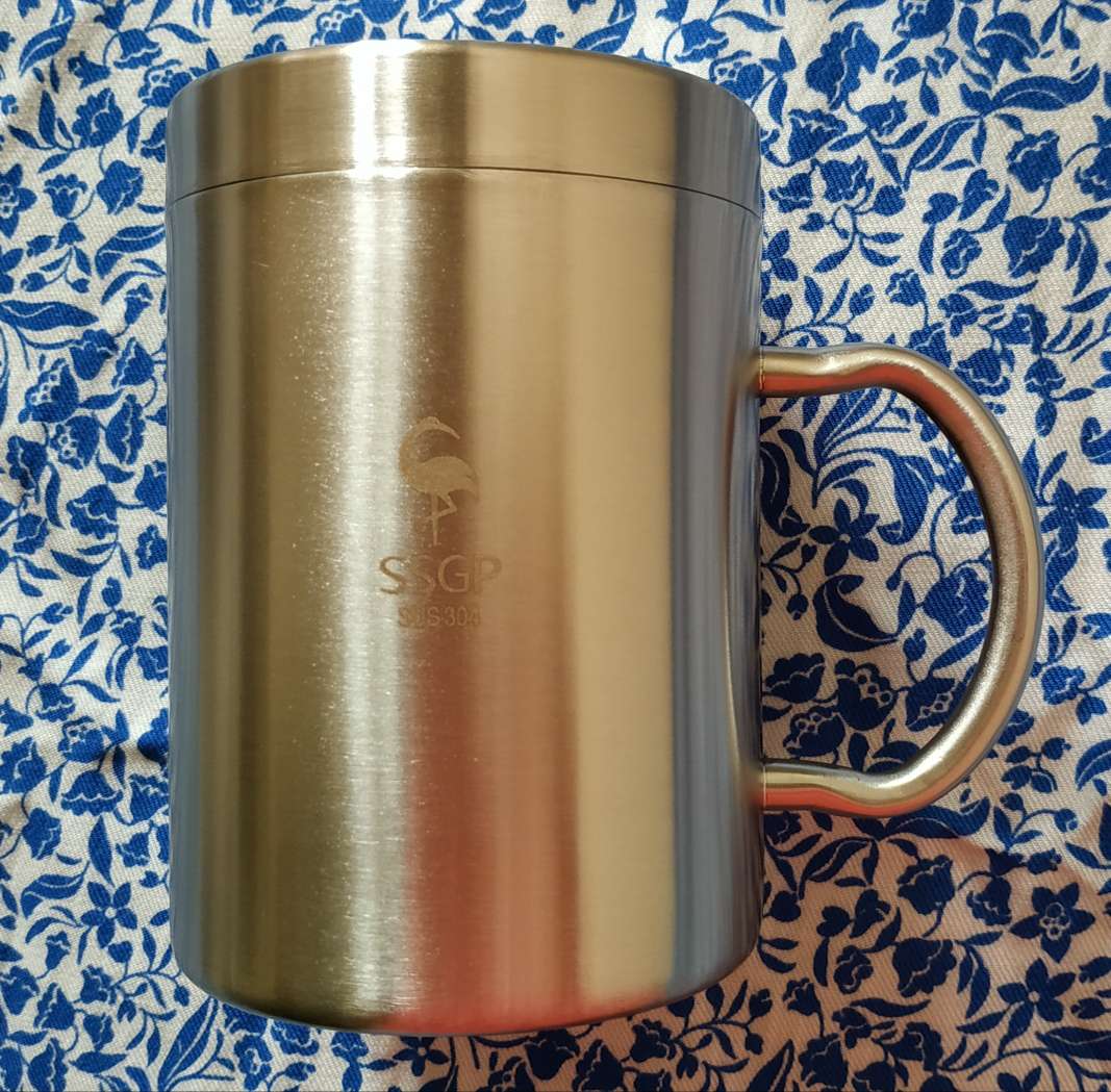 Ly cách nhiệt 2 lớp inox 304 có nắp 400ml SSGP