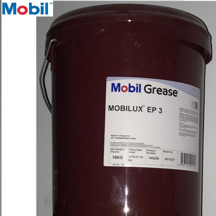 Mỡ công nghiệp Mobilux EP3 16kg - Dầu nhớt Mobil