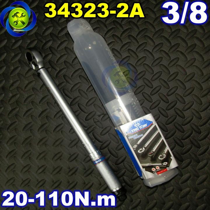 Cần siết lực 3 phần 8 kingtony 34323-2a 20-110n.m dài 370mm