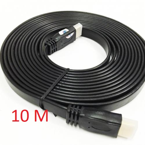 Cáp hdmi 10m dẹp chống nhiễu full hd