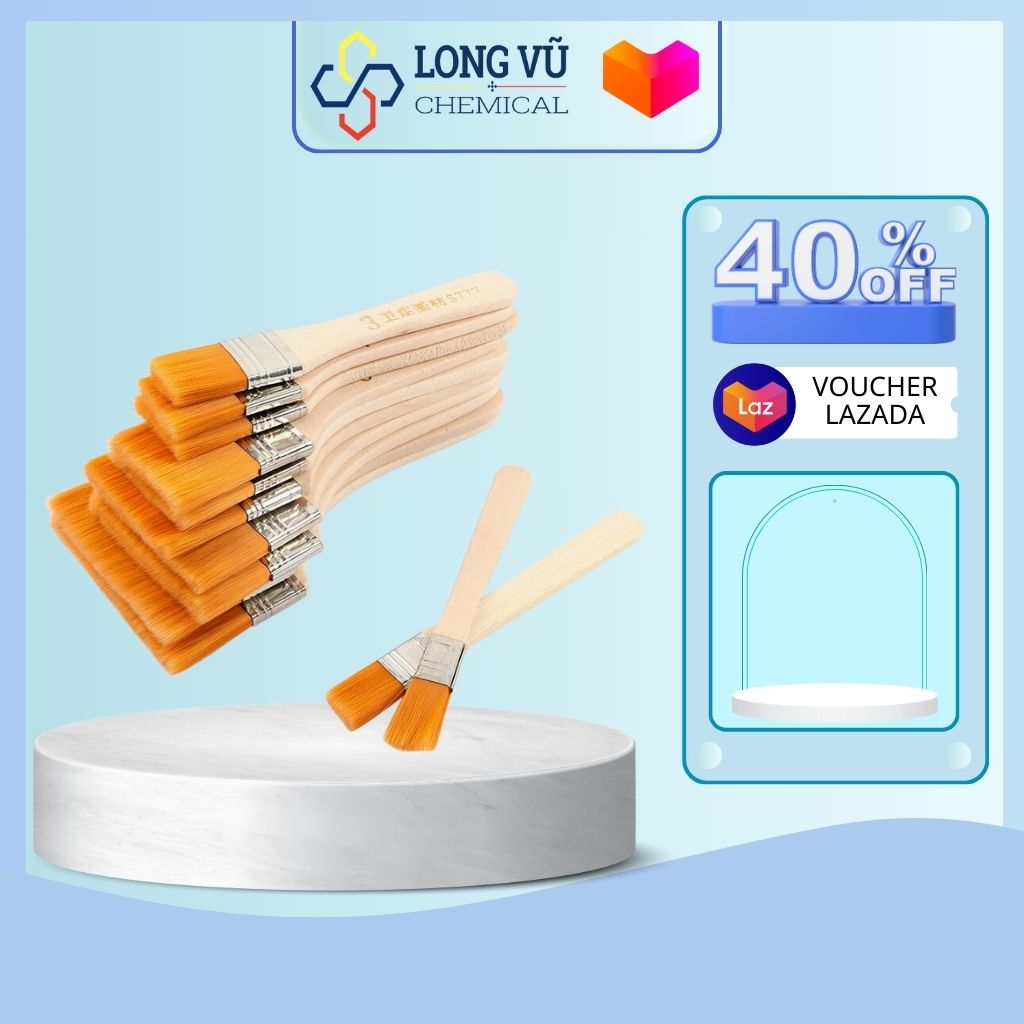 Cọ quét sơn gỗ bảng vuông chất lượng cao đủ size