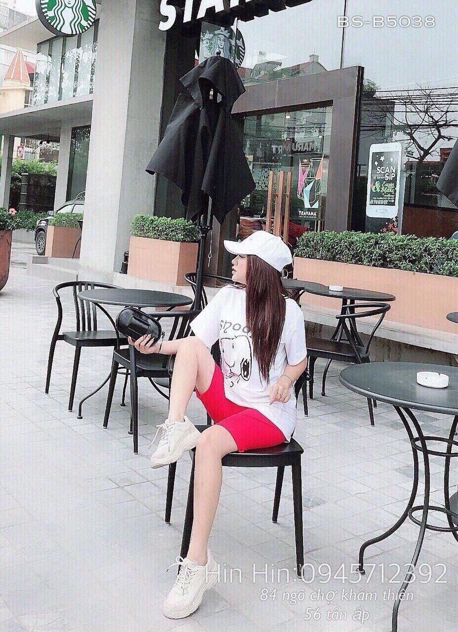 Sét đồ thời trang nữ snoopy cực hót hè 2019