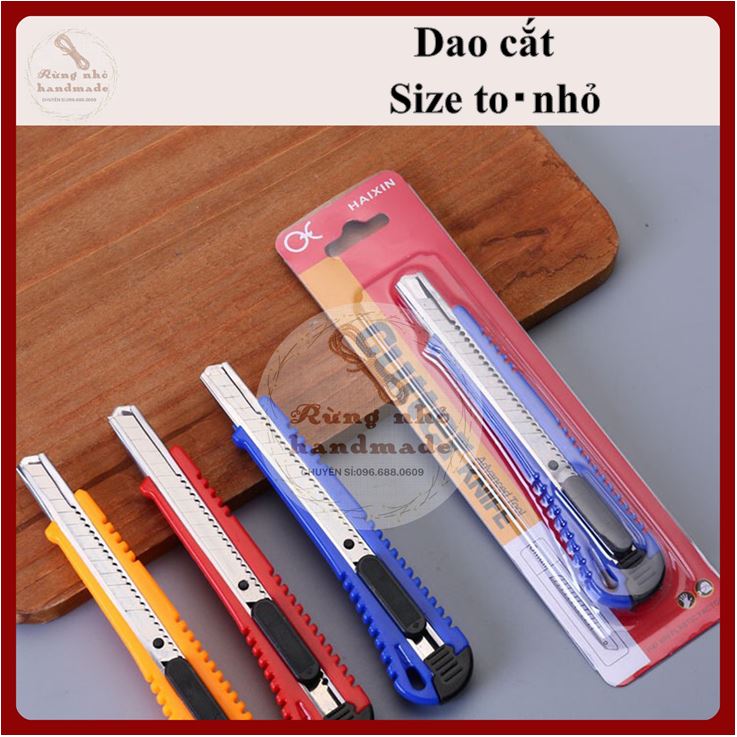 Dao cắt, dao rọc giấy, dao cắt bìa mô hình, bìa fomex, cỡ lớn 3.5x16cm, làm handmade, mô hình, thủ công