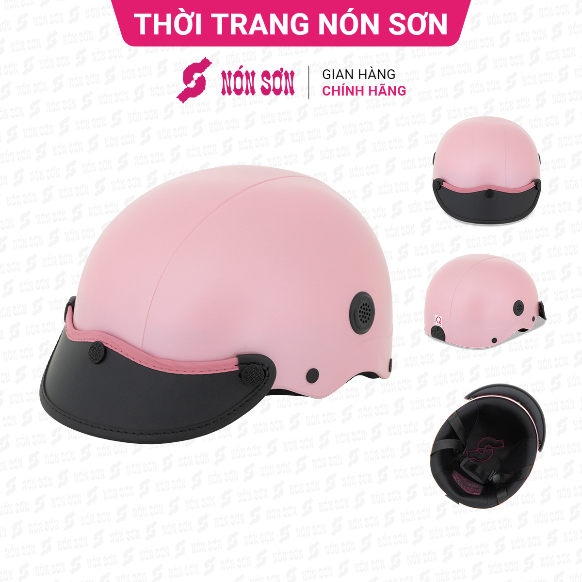 Mũ bảo hiểm lỗ thông gió NÓN SƠN TGHG392