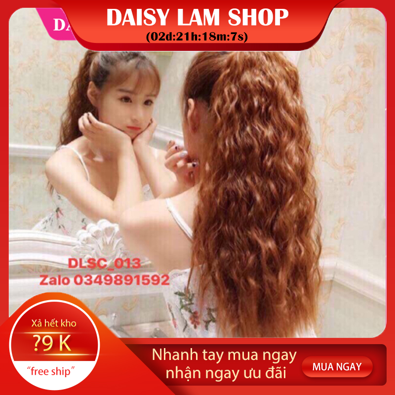 [HCM]TÓC GIẢ CỘT XOĂN SÓNG NƯỚC C013