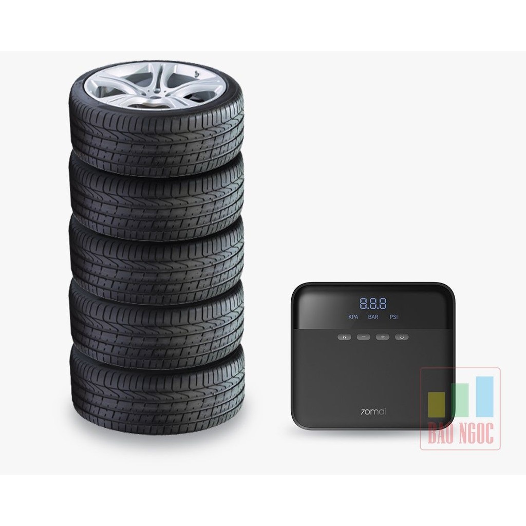 Bơm lốp ô tô tự động Xiaomi 70mai Midrive TP03