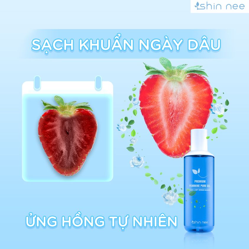 Gel vệ sinh phụ nữ cấp ẩm và làm sạch Shin Nee 180ml