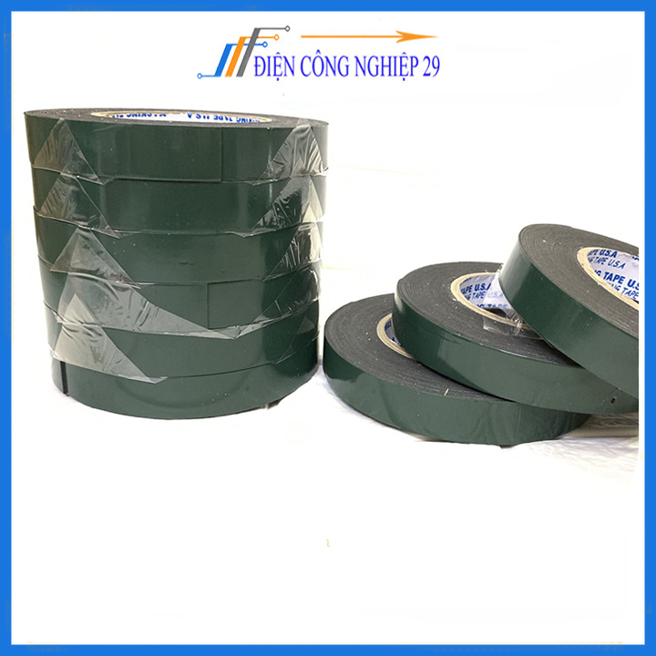Băng dính xốp 2 mặt 2.4cm