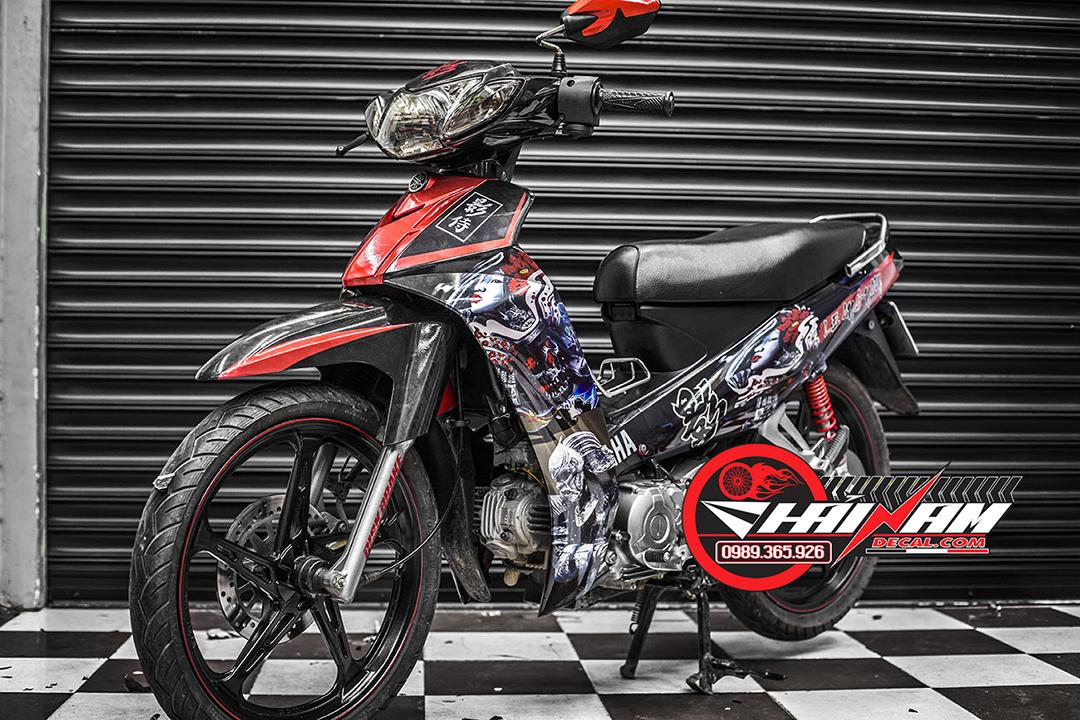 Tem Trùm Sirius Bóng Đỏ Đen Samurai JV