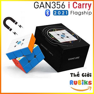 🔥HOT🔥Rubik GAN 356 i Carry - Rubik Thông Minh kết nối với điện thoại Stickerless