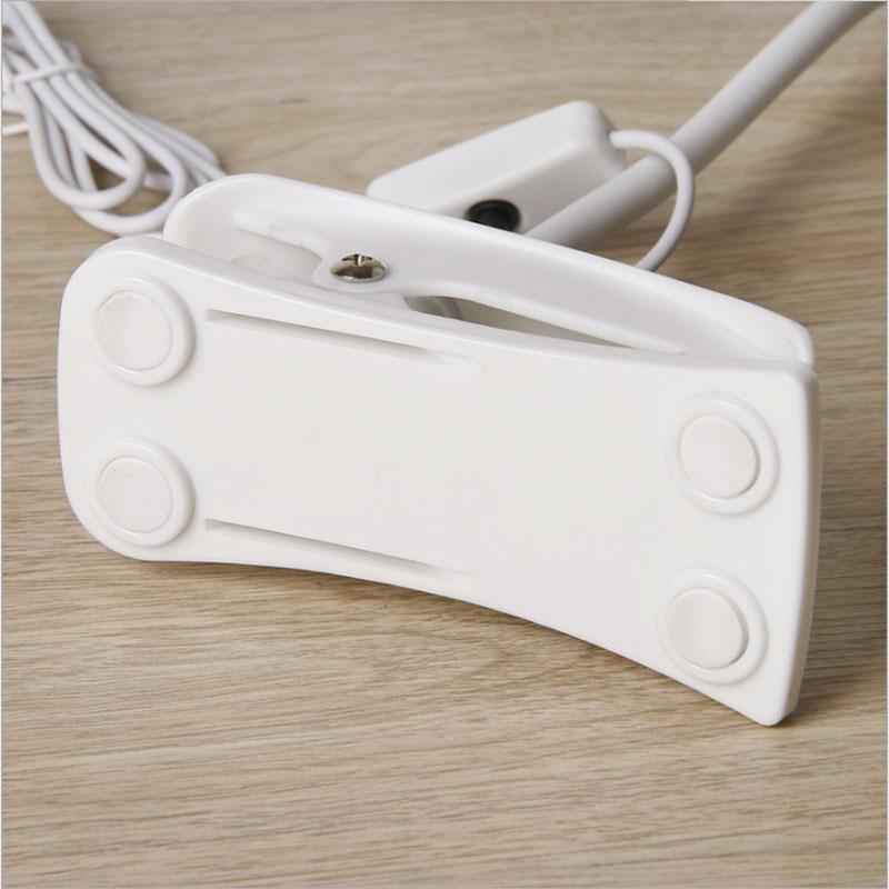 [XẢ HẾT KHO] Đèn bàn học, làm việc, đọc sách, đèn led kẹp bàn chống cận thị, chân sạc usb, xoay 360 độ (Màu ngẫu nhiên)