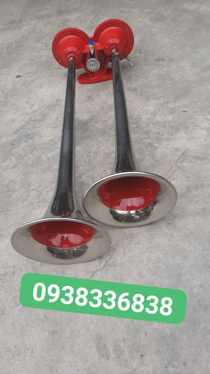 CÒI HƠI 2 LOA ĐẾ ĐỎ CHẤT ÂM SIÊU KHỦNG