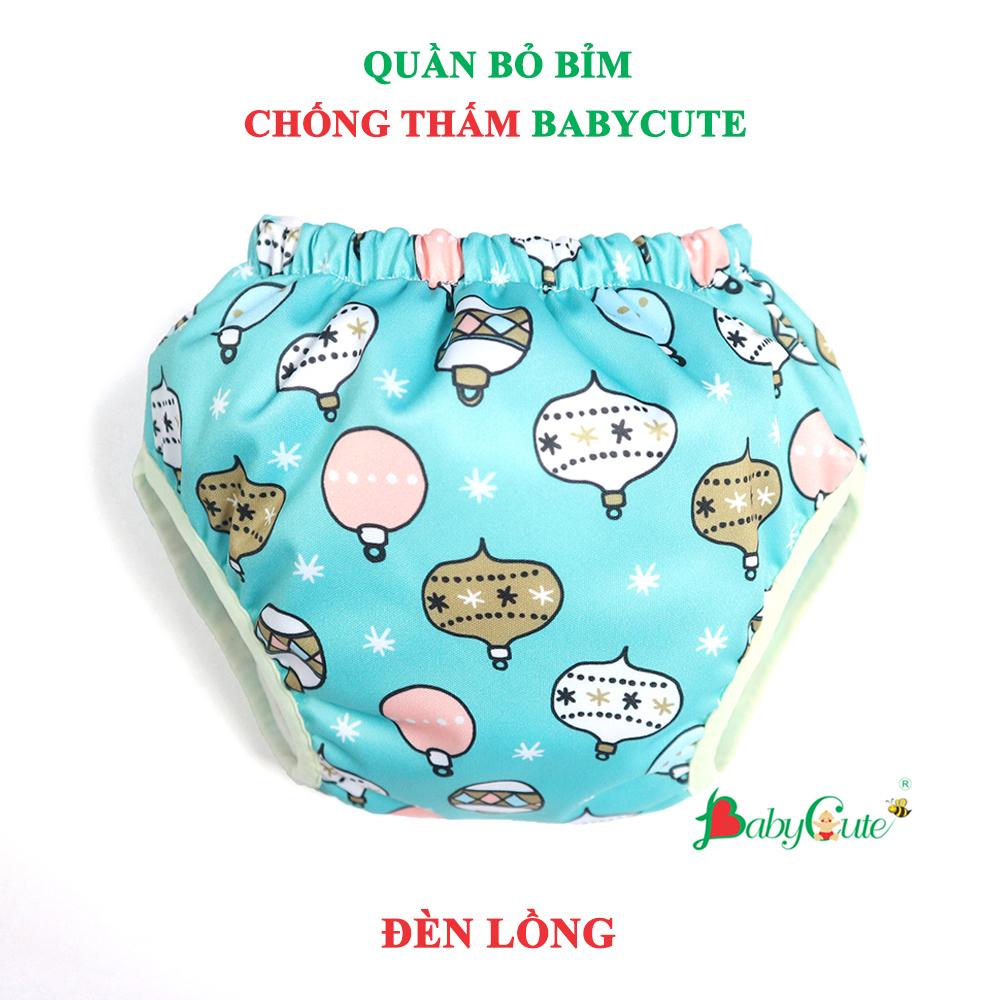 Quần bỏ bỉm chống thấm BabyCute size XXL mẫu bé trai