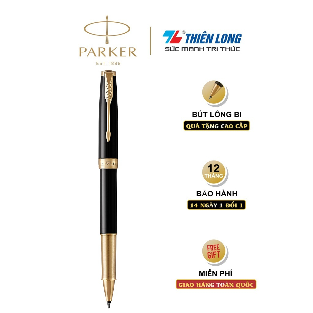 Bút lông bi cao cấp parker sonnet x-black gt tb-1950787