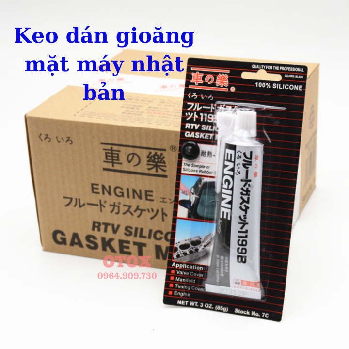 Keo dán gioăng mặt máy nhật bản OTOX