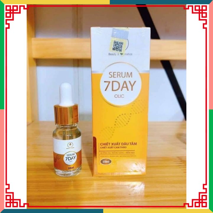 Serum 7day, Huyết Thanh Truyền Trắng 7 day Olic 10ml