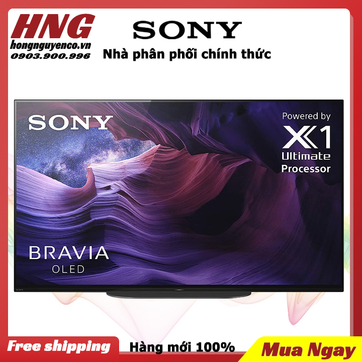 {Tặng voucher 50K}Android Tivi Sony Bravia OLED 4K 48 inch KD-48A9S - Hàng phân phối trực tiếp chính hãng - Bảo hành 24 tháng toàn quốc (Liên hệ shop để đặt hàng)