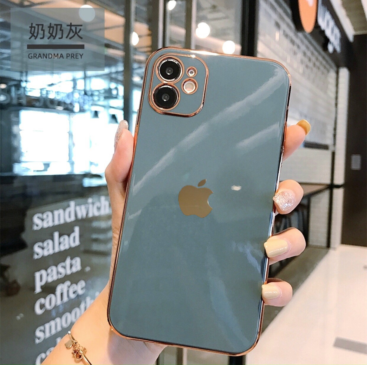 Ốp Xi Vàng độ iphone 12 Cao Cấp cho iphone 6PLUS-12PROMAX Bảo Vệ Cammera