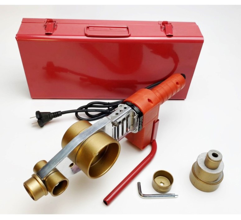 Máy hàn nhiệt PPR - máy hàn ống nhiệt 800W 20-63mm, Máy hàn ống TỰ ĐỘNG CHỈNH NHIỆT hàng CAO CẤP