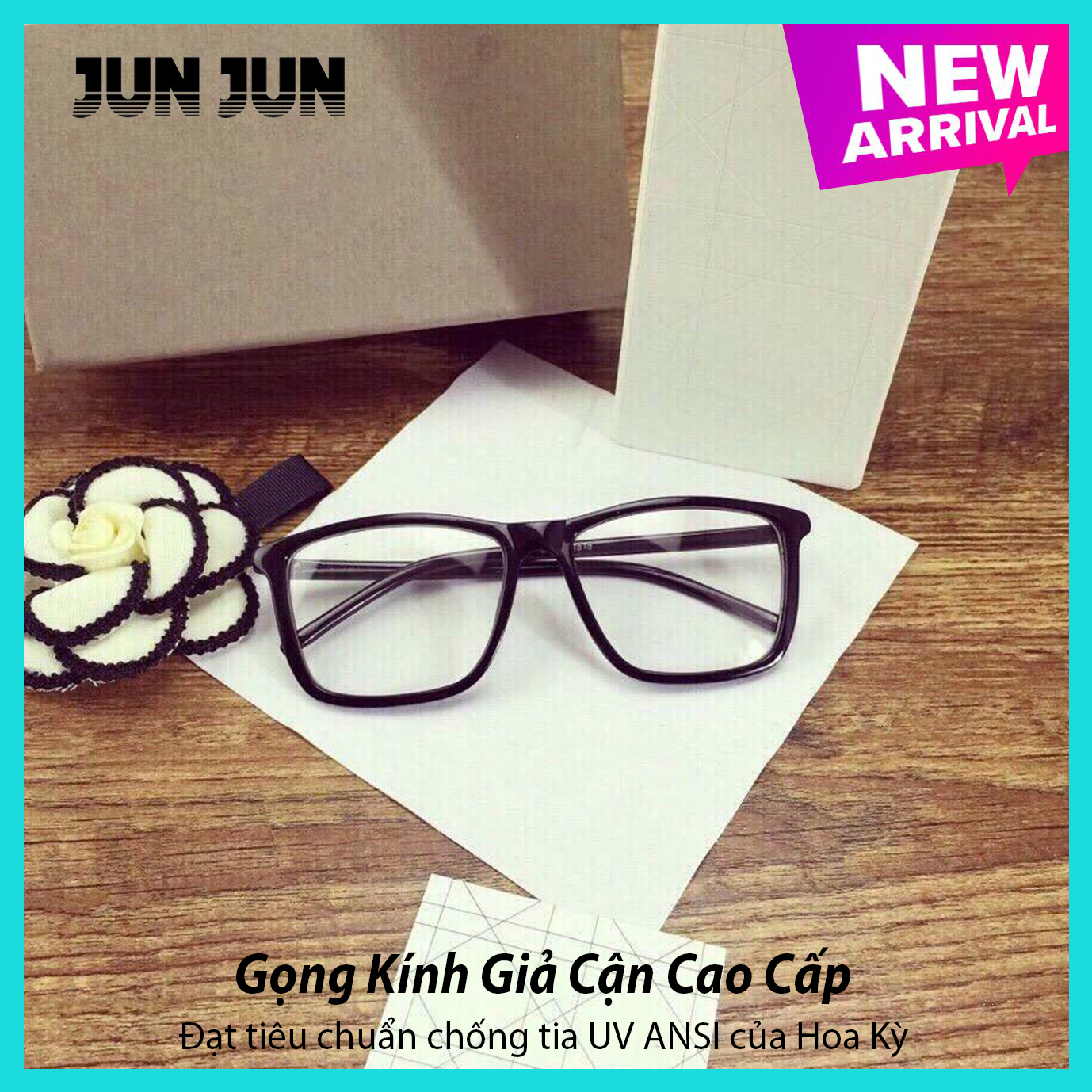 [SIÊU HOT] Gọng kính cận không độ Hàn Quốc- Mắt kính giả cận cao cấp dành cho cả nam và nữ BT